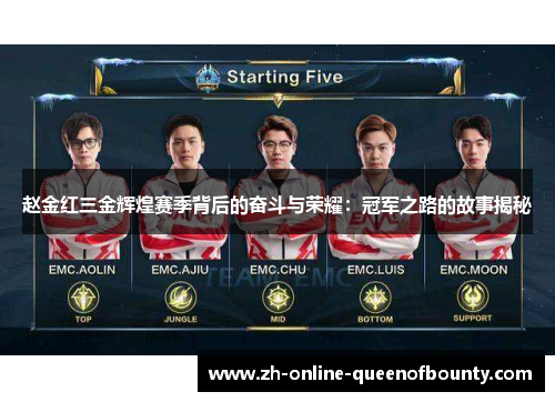 赵金红三金辉煌赛季背后的奋斗与荣耀:冠军之路的故事揭秘 赵金红三金辉煌赛季背后的奋斗与荣耀:冠军之路的故事揭秘