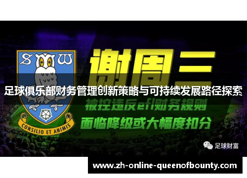 足球俱乐部财务管理创新策略与可持续发展路径探索