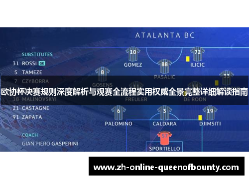 欧协杯决赛规则深度解析与观赛全流程实用权威全景完整详细解读指南